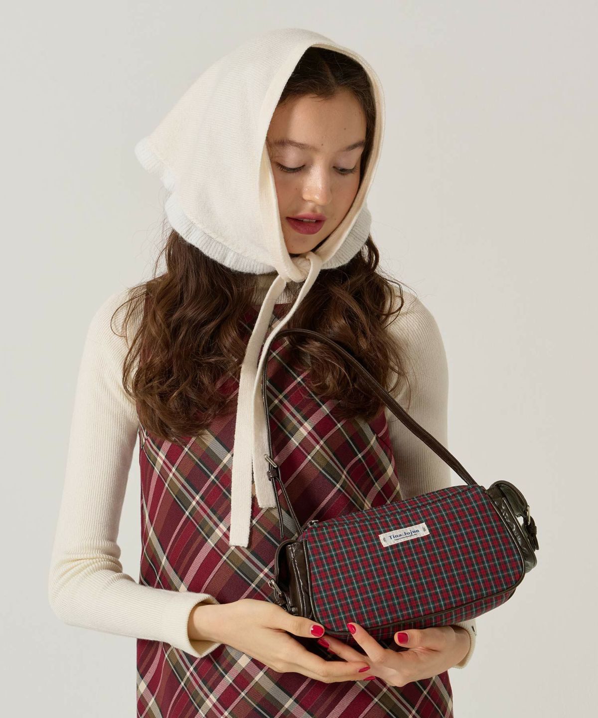 チェック/ハンドバッグ