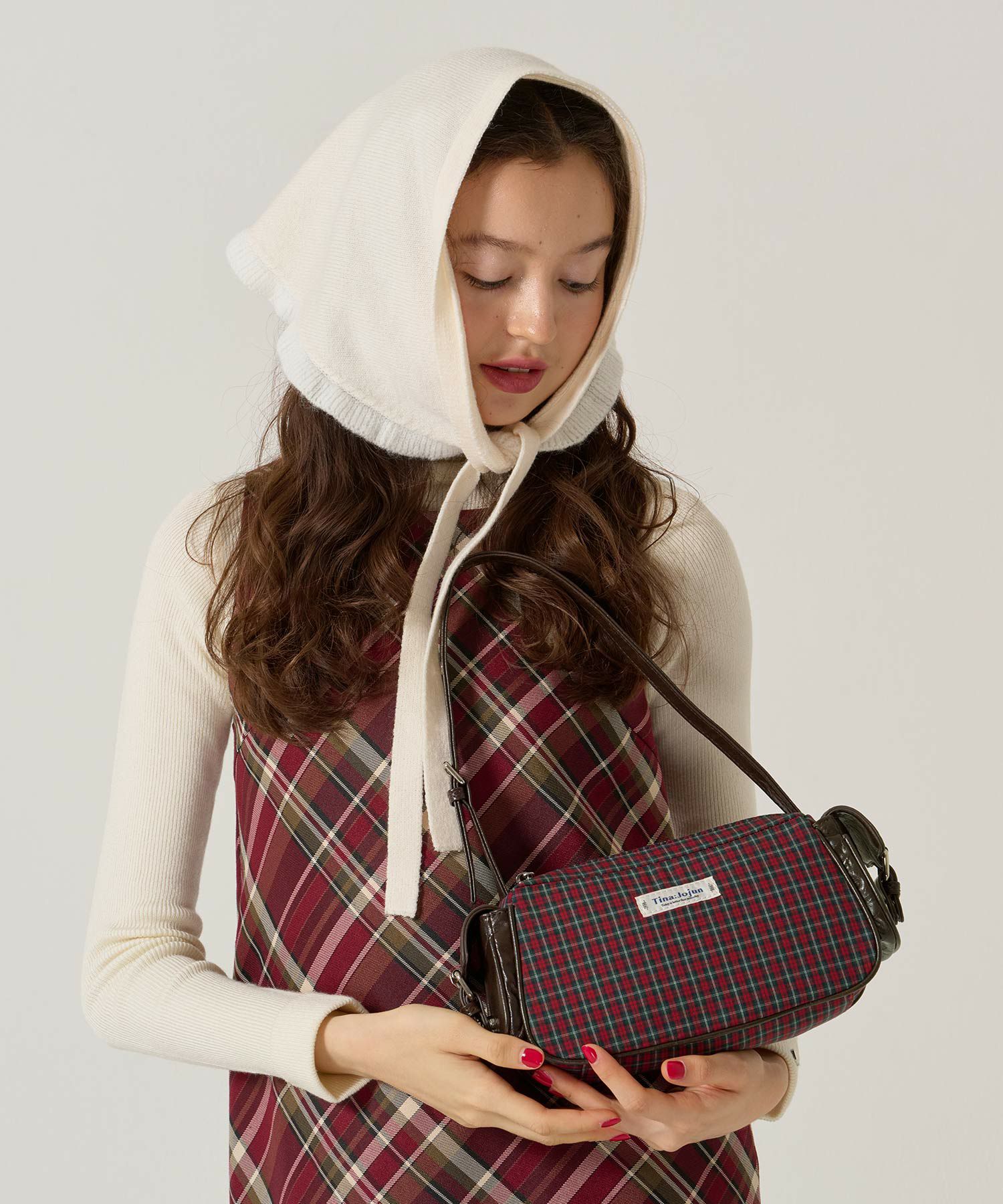 チェック/ハンドバッグ