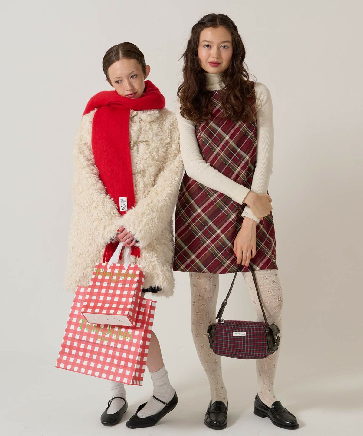 チェック/ハンドバッグ