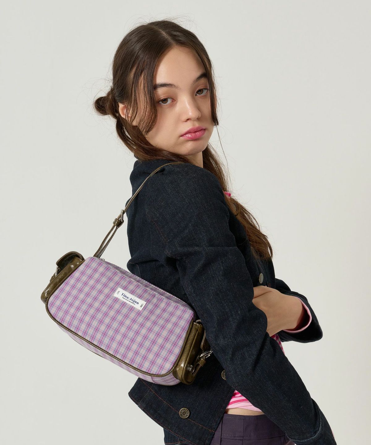 チェック/ハンドバッグ