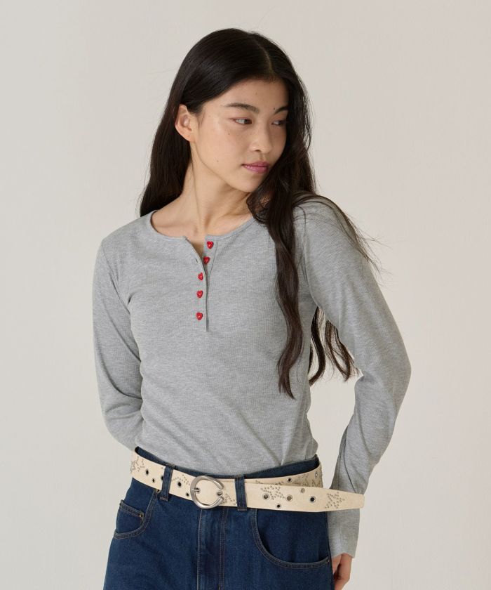 スタッズ/ベルト/ピンク