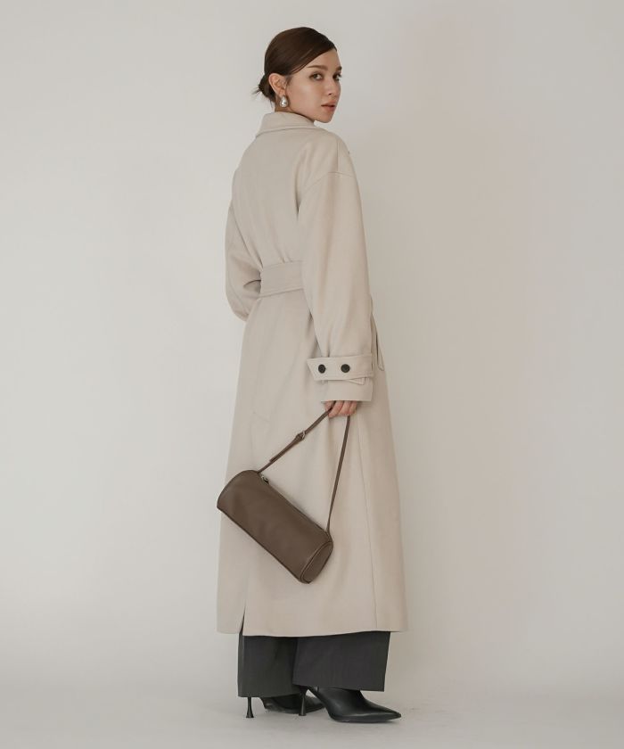 10/下旬～11/上旬頃発送予定！COAT-SALE ベルテッド ロング