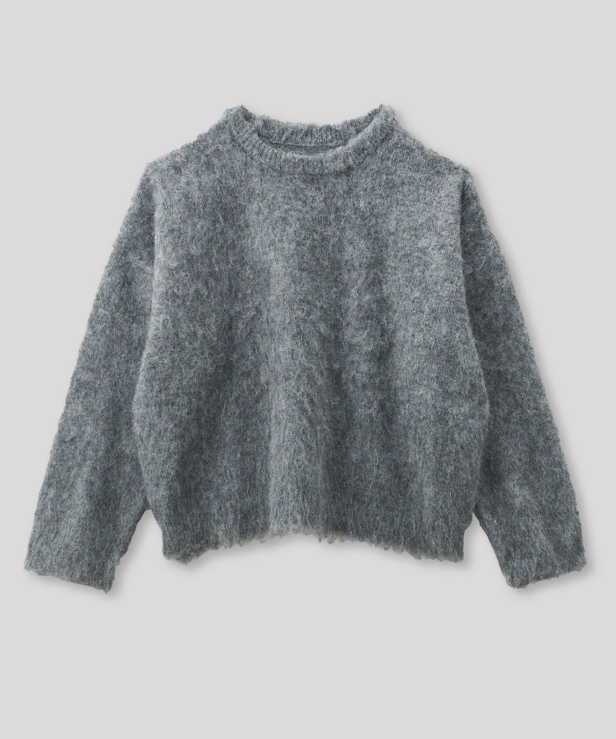 モテニット ふわふわニット モヘア デートコーデ ディナー クリスマス あざと可愛い オーバーサイズ モヘア セーター シャギーニット 韓国風 綺麗め 細見え カジュアル KINO THE KEI