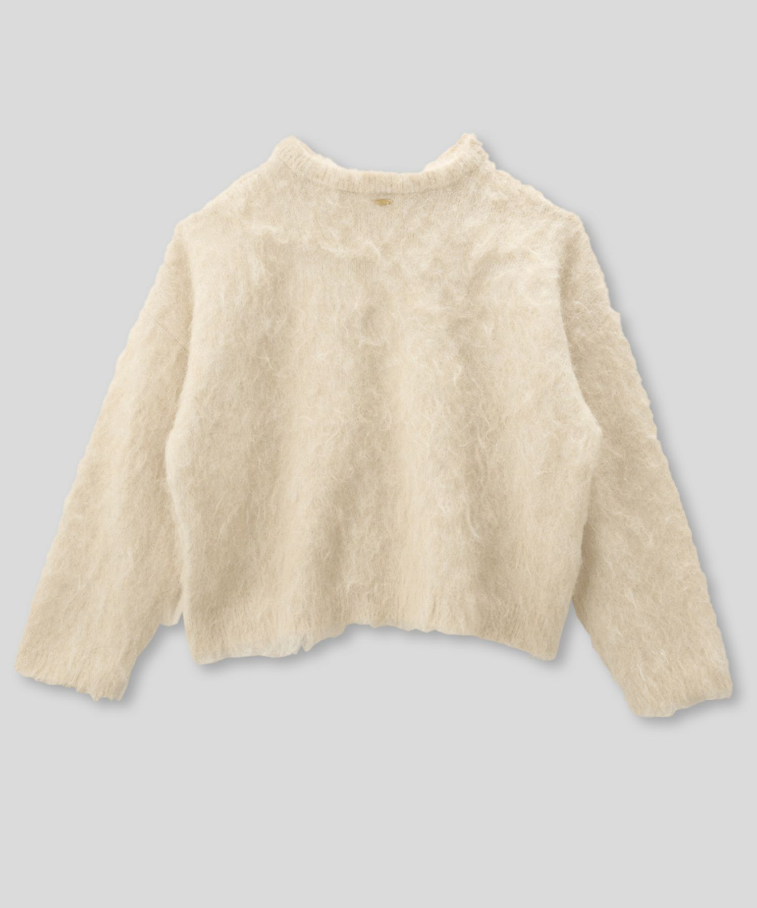 モテニット ふわふわニット モヘア デートコーデ ディナー クリスマス あざと可愛い オーバーサイズ モヘア セーター シャギーニット 韓国風 綺麗め 細見え カジュアル KINO THE KEI