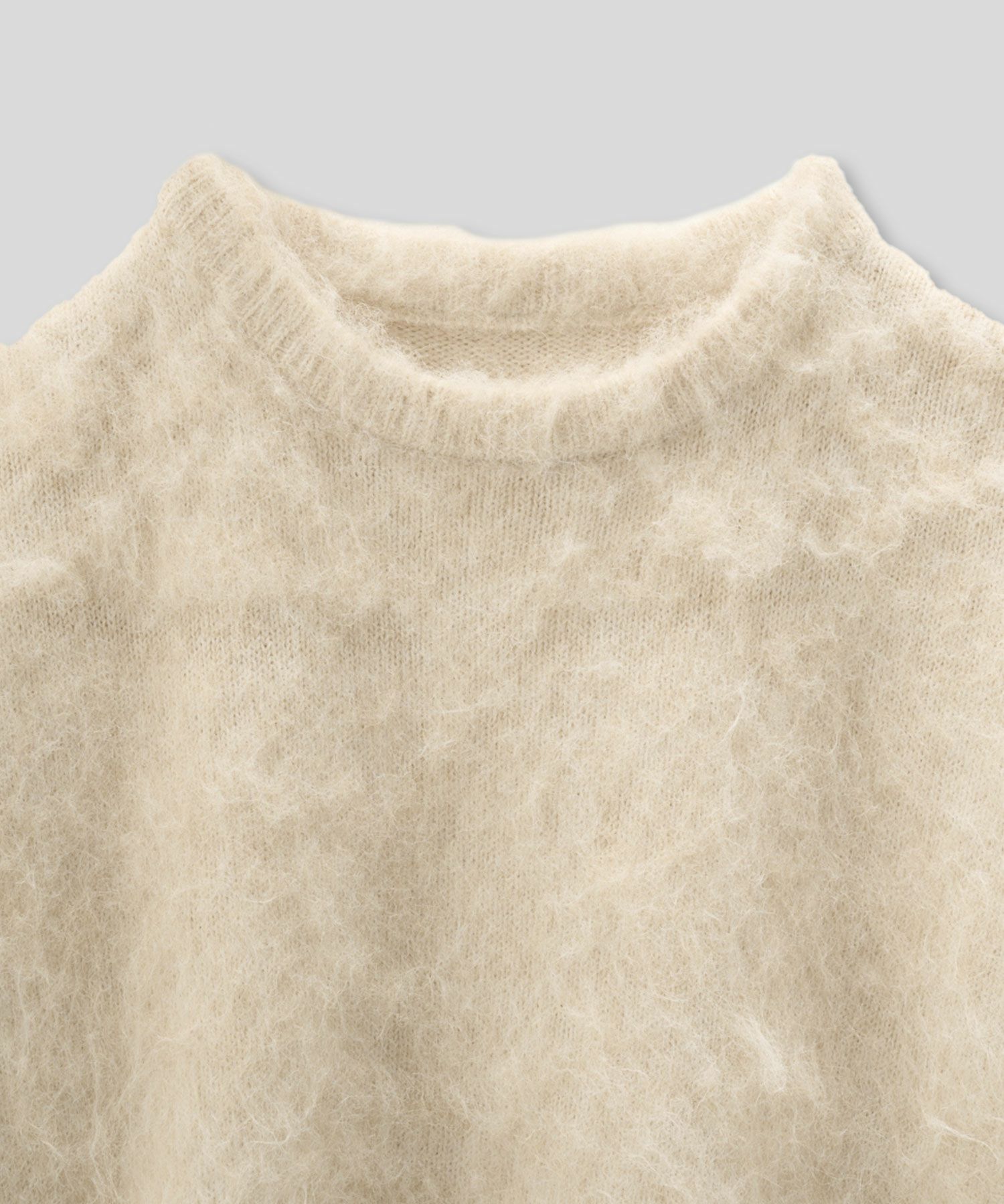 モテニット ふわふわニット モヘア デートコーデ ディナー クリスマス あざと可愛い オーバーサイズ モヘア セーター シャギーニット 韓国風 綺麗め 細見え カジュアル KINO THE KEI