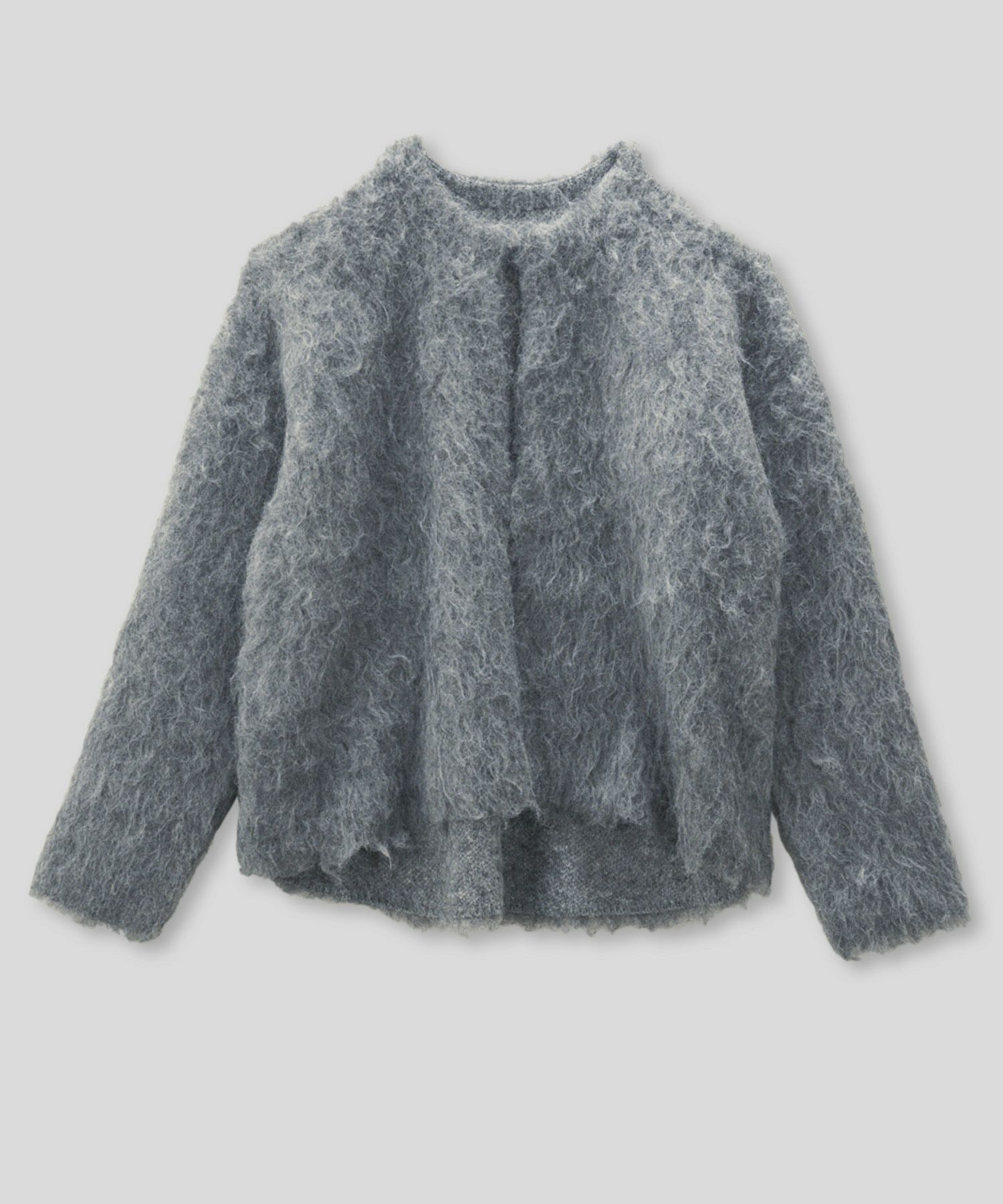 モテニット ふわふわニット モヘア デートコーデ ディナー クリスマス あざと可愛い オーバーサイズ 羽織 韓国風 綺麗め 細見え カジュアル KINO THE KEI