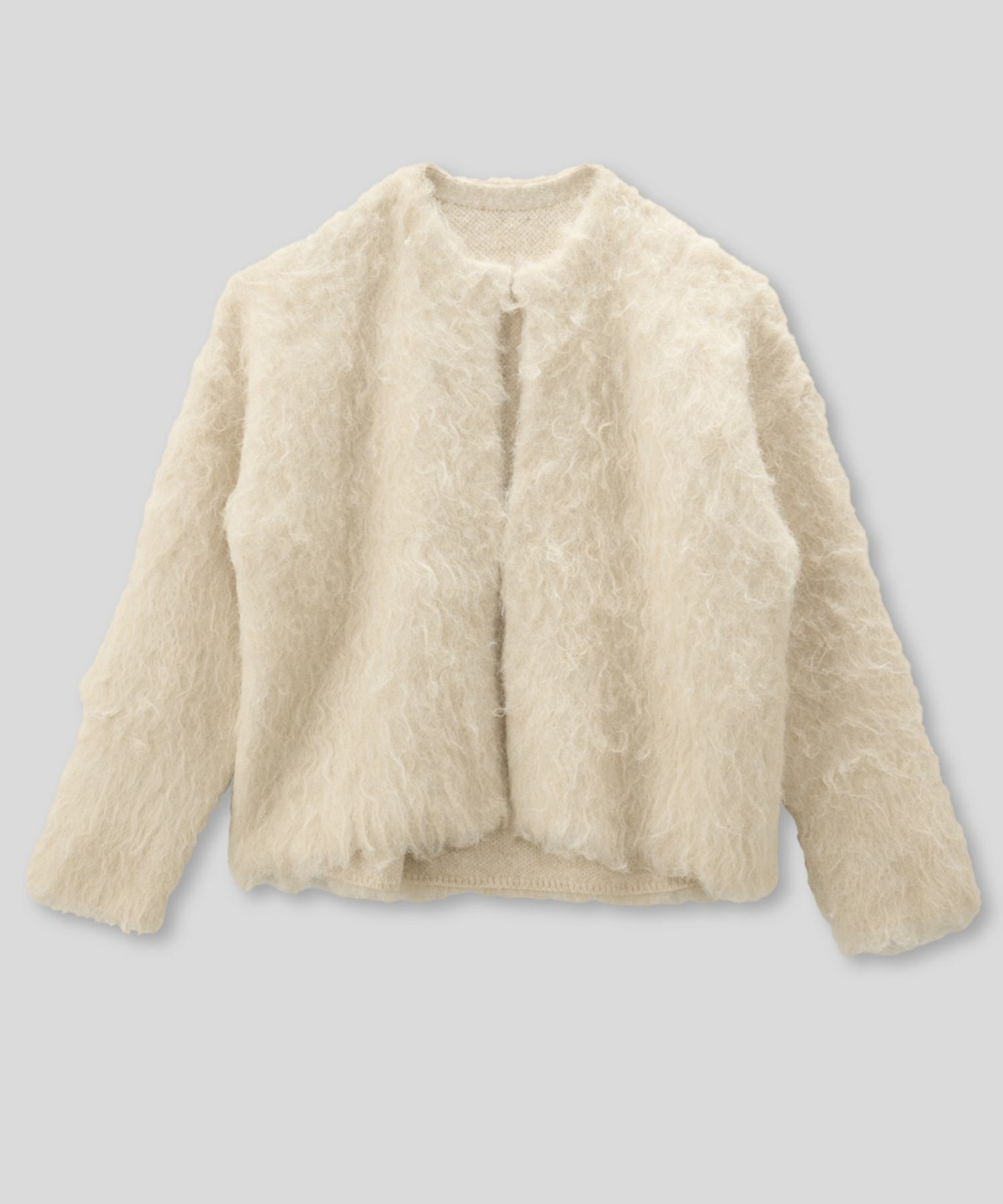 モテニット ふわふわニット モヘア デートコーデ ディナー クリスマス あざと可愛い オーバーサイズ 羽織 韓国風 綺麗め 細見え カジュアル KINO THE KEI