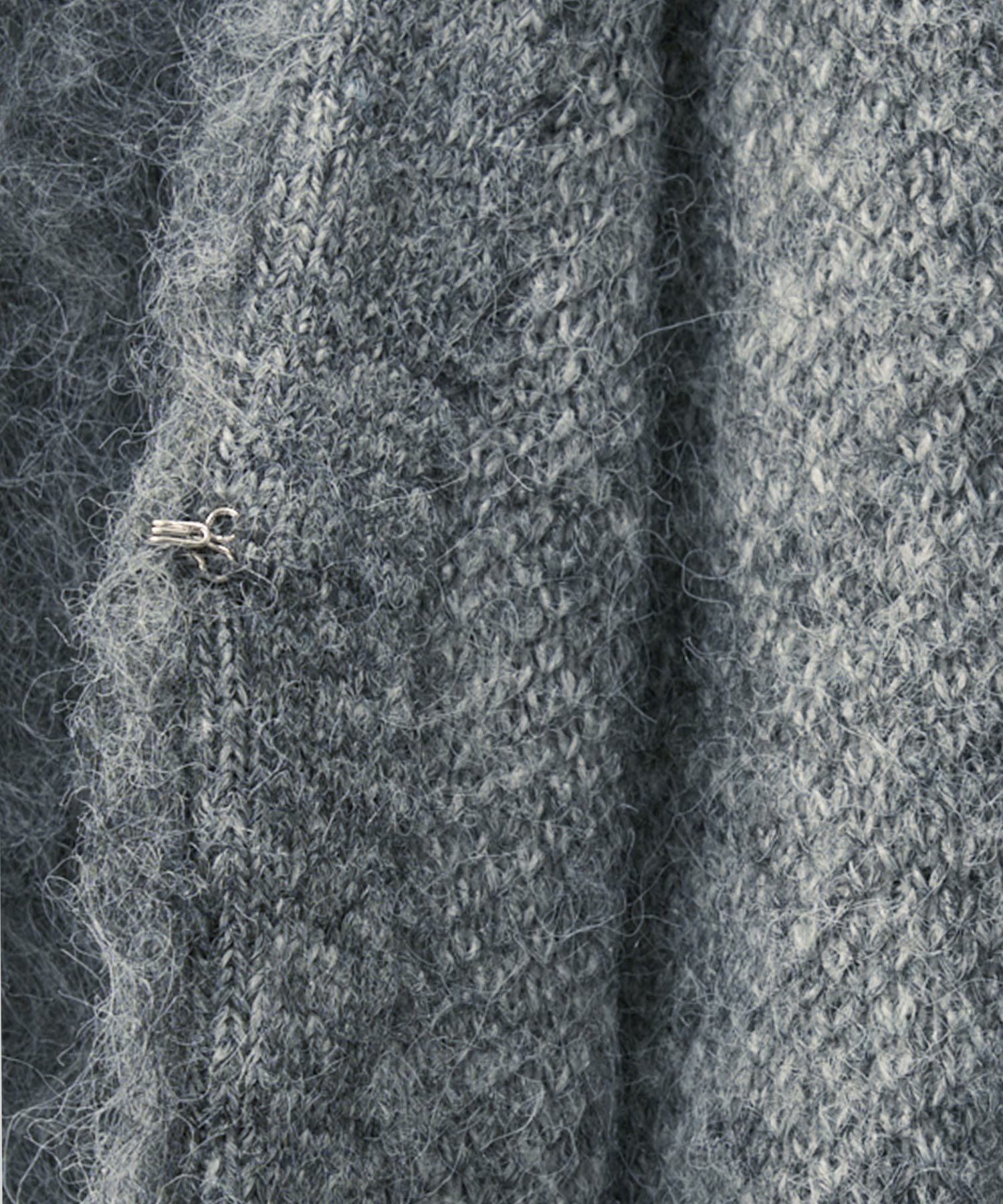 モテニット ふわふわニット モヘア デートコーデ ディナー クリスマス あざと可愛い オーバーサイズ 羽織 韓国風 綺麗め 細見え カジュアル KINO THE KEI