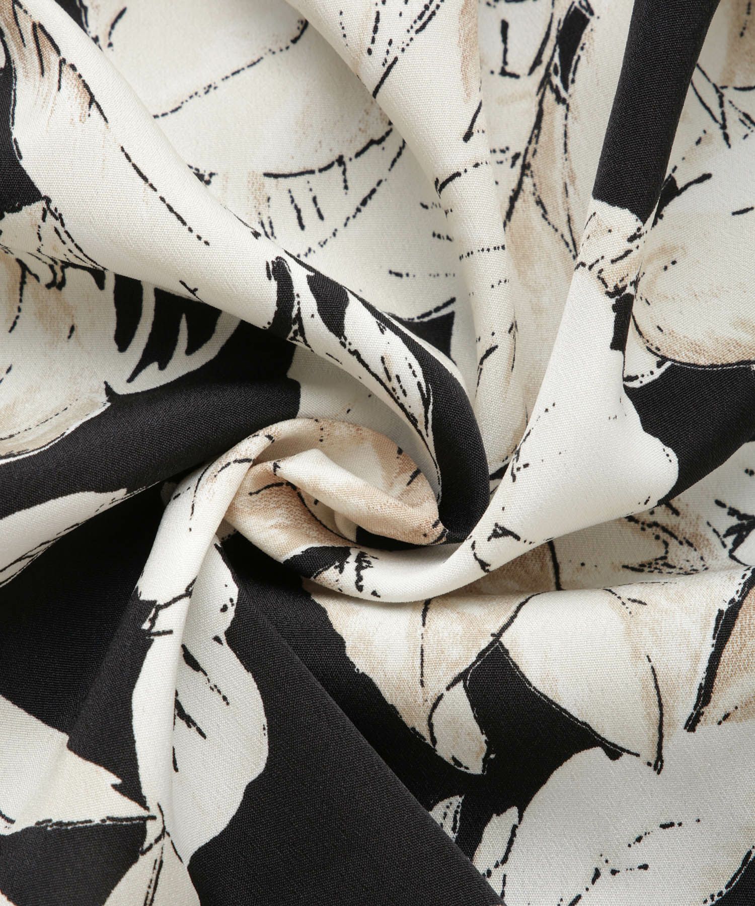 花柄 ティアード ワンピース レディース 大花柄 フラワー エレガント ロング丈 ネイビー/ブラック/M/長袖