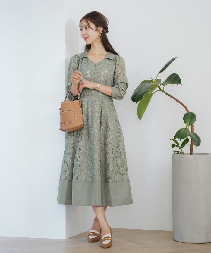 ＊LEONARD＊上品な 花柄 半袖ワンピース LEONARD FUCHSIA 花柄半袖ワンピース - メルカリ
