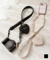 オリジナル ハートキルティング マルチウェイ ストラップ le