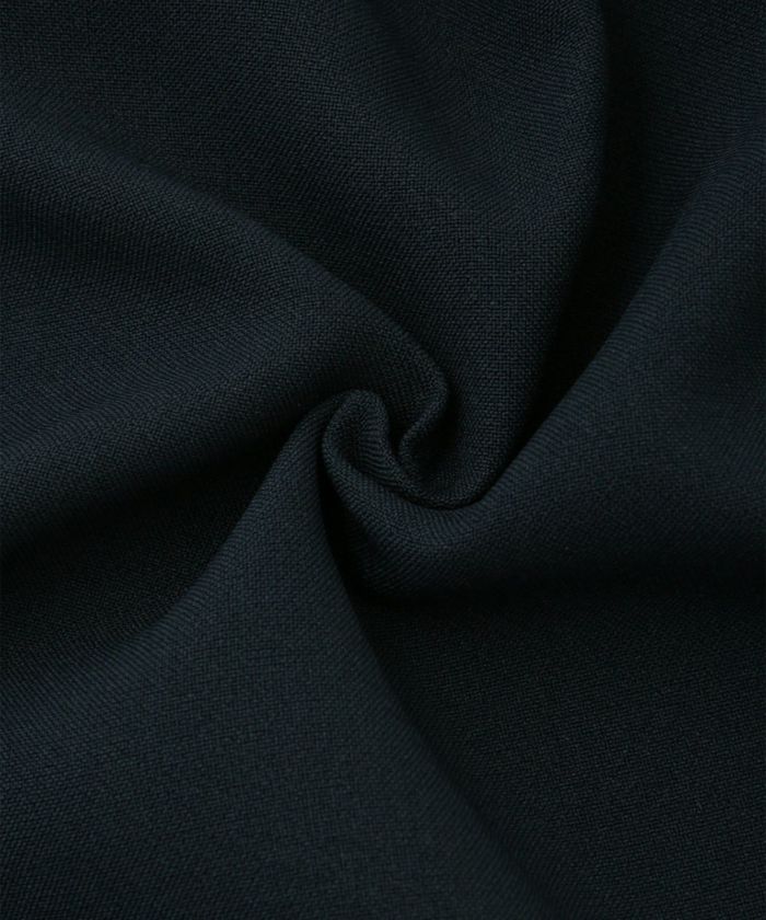 レース 襟付き ブラウス レディース レース襟 長袖 フレア ペプラム チュニック きれいめ 洗える ホワイト/ネイビー/ブラック/M