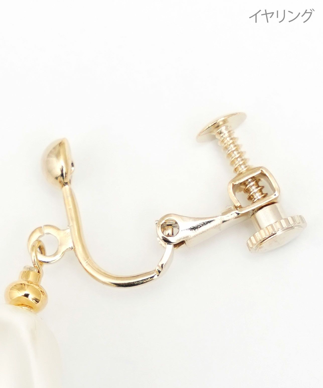 メルティング パール ピアス イヤリング Melting Pearl Pierce Earring