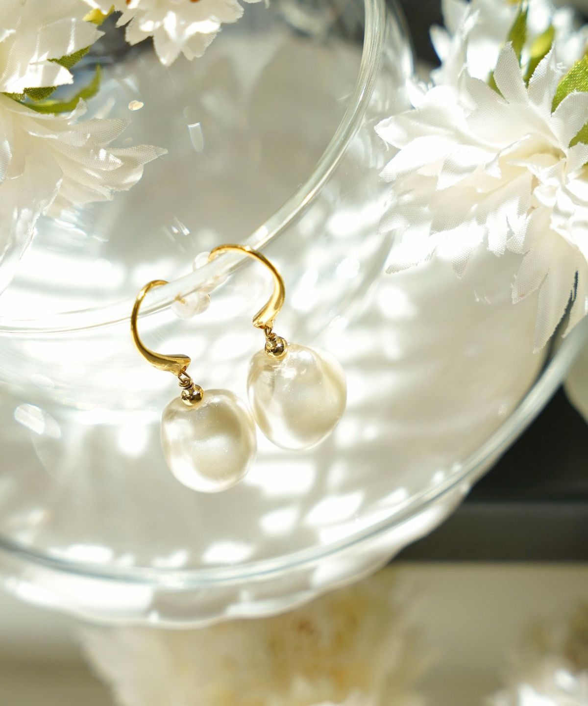 メルティング パール ピアス イヤリング Melting Pearl Pierce Earring