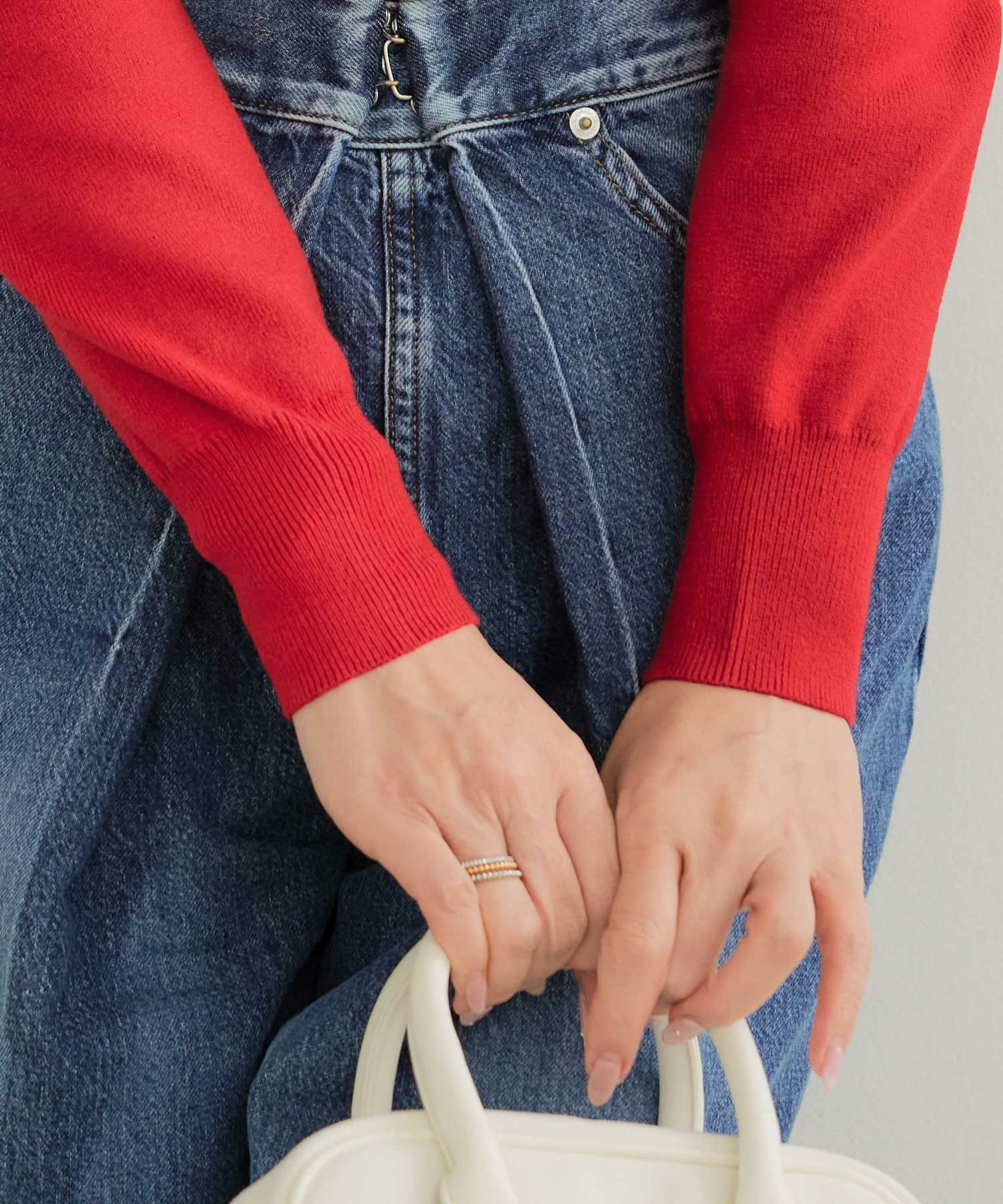 手洗い可 レディース 長袖 秋冬春 長袖 可愛い 上品 きれいめ オフィス 色 フェミニン ジョイントスペース