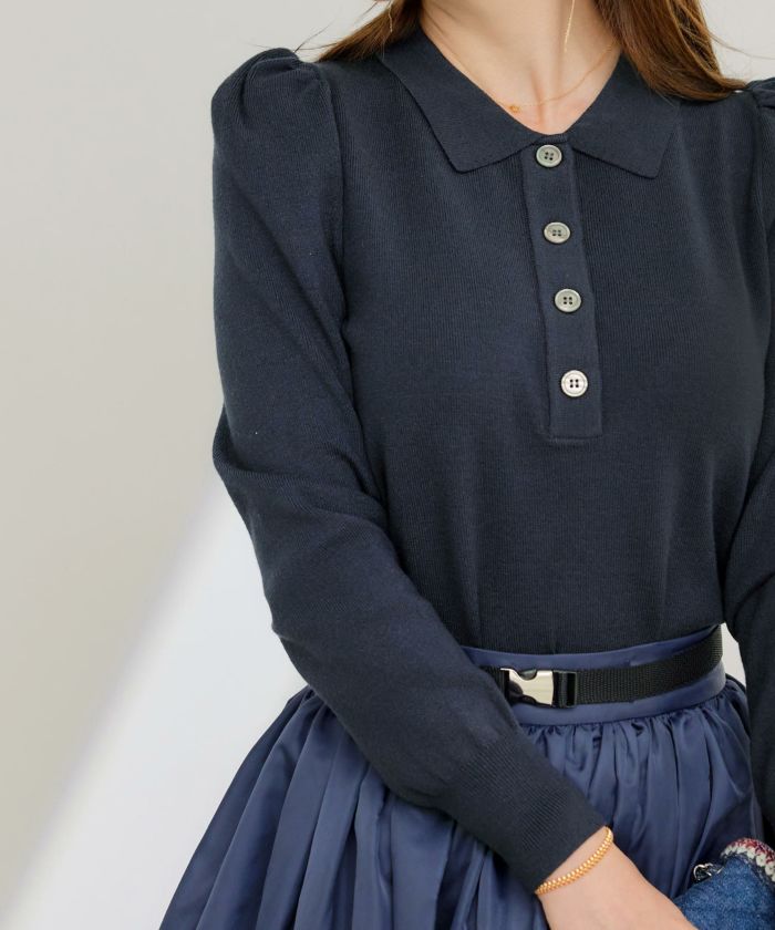 手洗い可 レディース 長袖 秋冬春 長袖 可愛い 上品 きれいめ オフィス 色 フェミニン ジョイントスペース