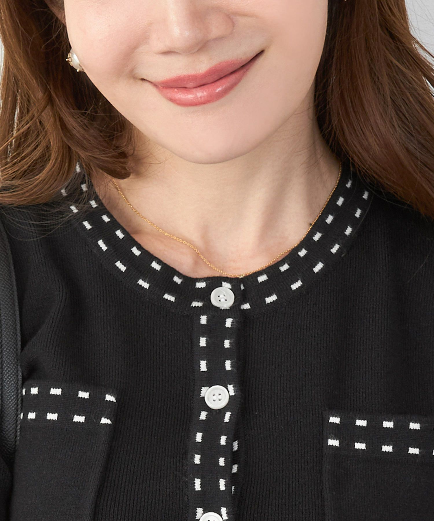 手洗い可 レディース 長袖 秋冬春 長袖 可愛い 上品 きれいめ オフィス 色 フェミニン ジョイントスペース