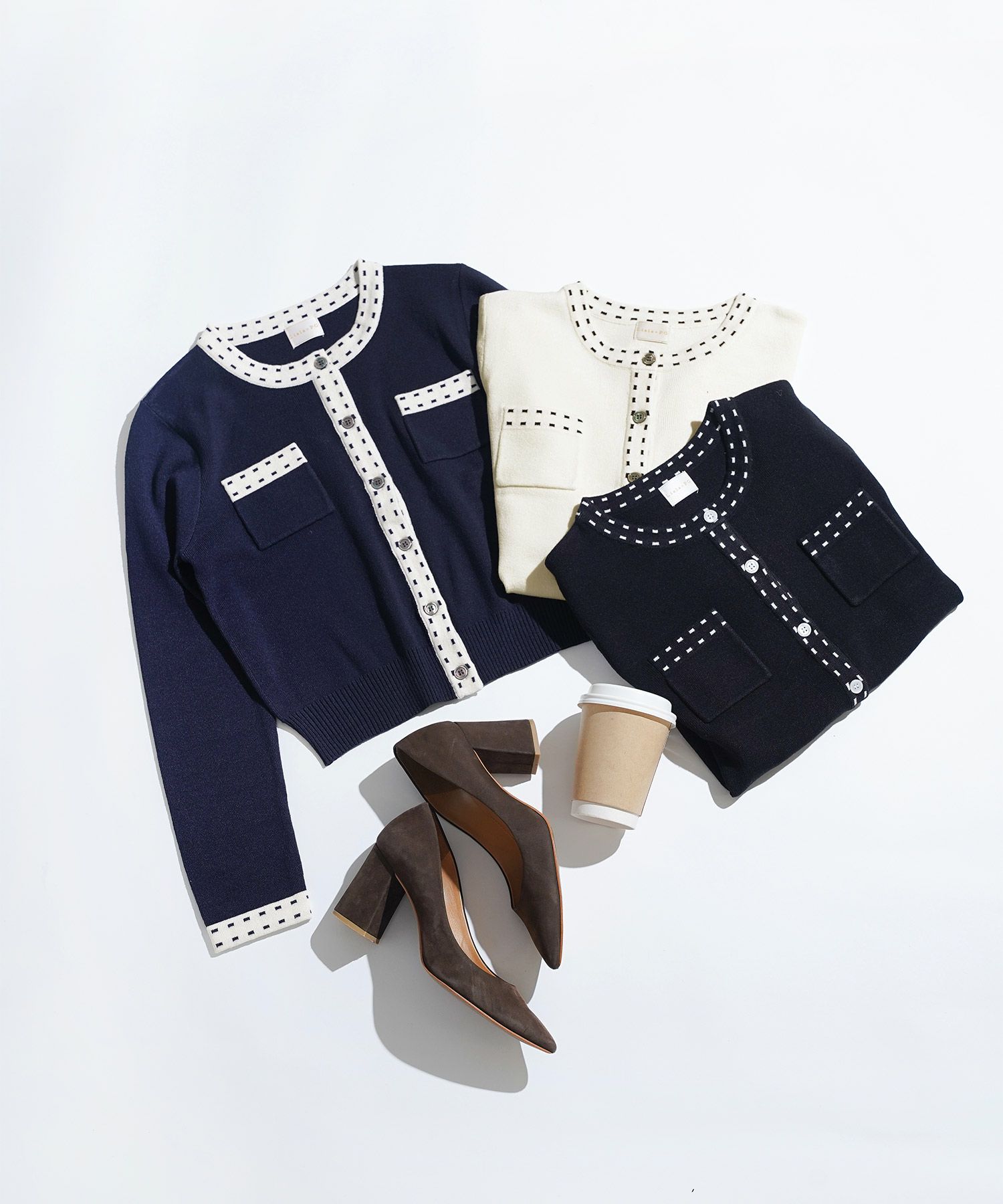 手洗い可 レディース 長袖 秋冬春 長袖 可愛い 上品 きれいめ オフィス 色 フェミニン ジョイントスペース