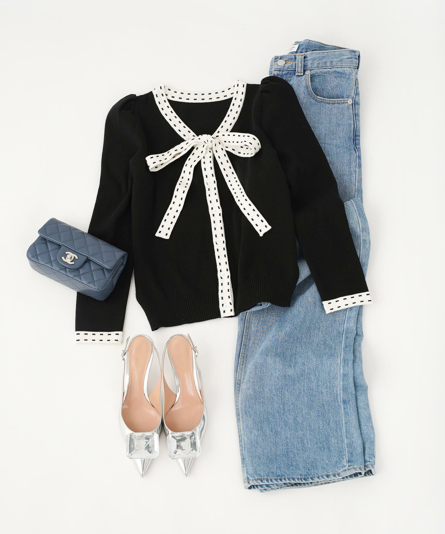 手洗い可 レディース 長袖 秋冬春 長袖 可愛い 上品 きれいめ オフィス ボウタイ フェミニン ジョイントスペース