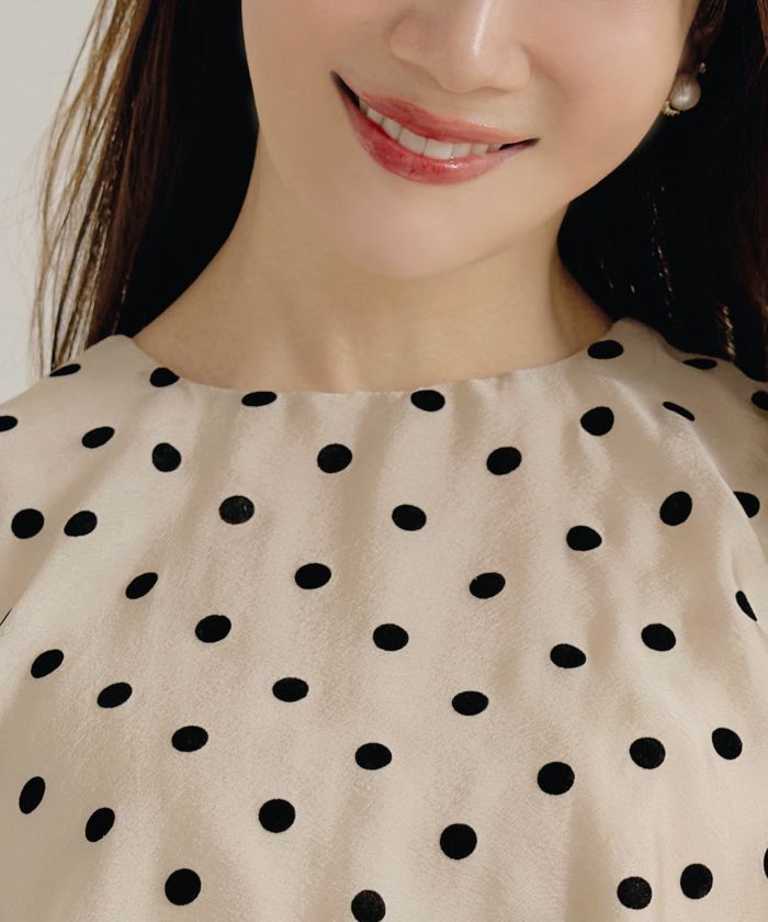 新色追加 手洗い可 長袖 大人カジュアル オフィス きれいめ フェニミン シアー オールシーズン 柄 ジョイントスペース