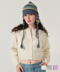 ウール/起毛/カーディガン