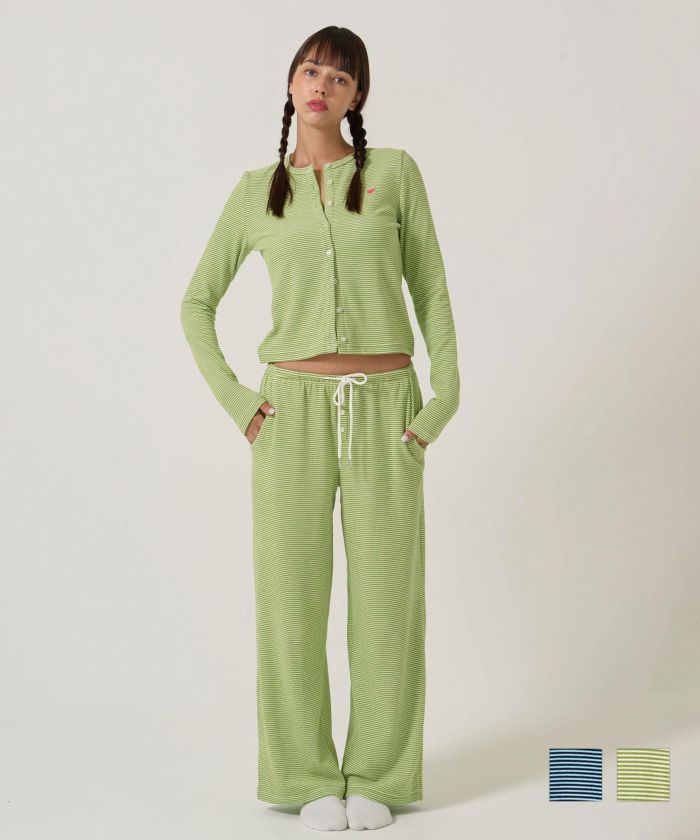  ボーダー/パンツ/ルームウェア