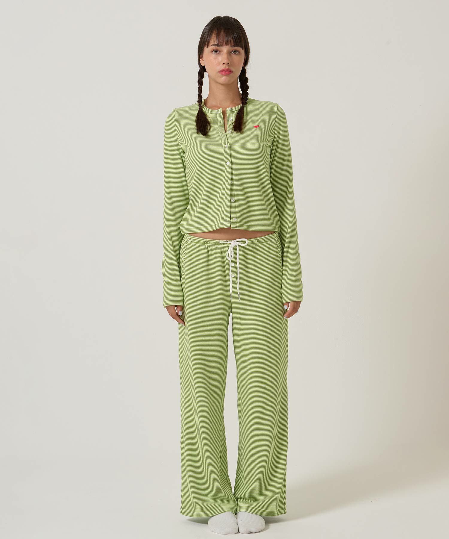  ボーダー/パンツ/ルームウェア