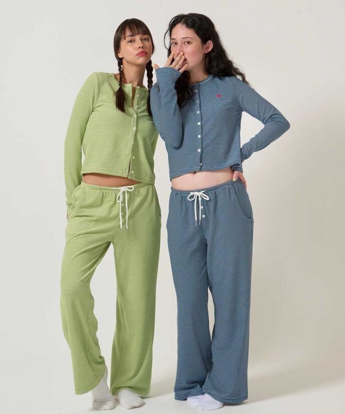  ボーダー/パンツ/ルームウェア