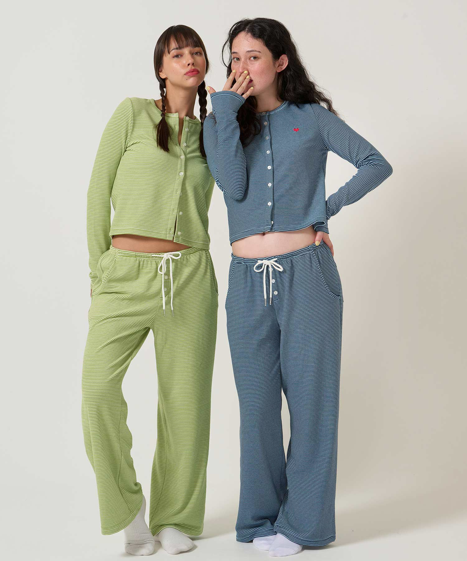  ボーダー/パンツ/ルームウェア