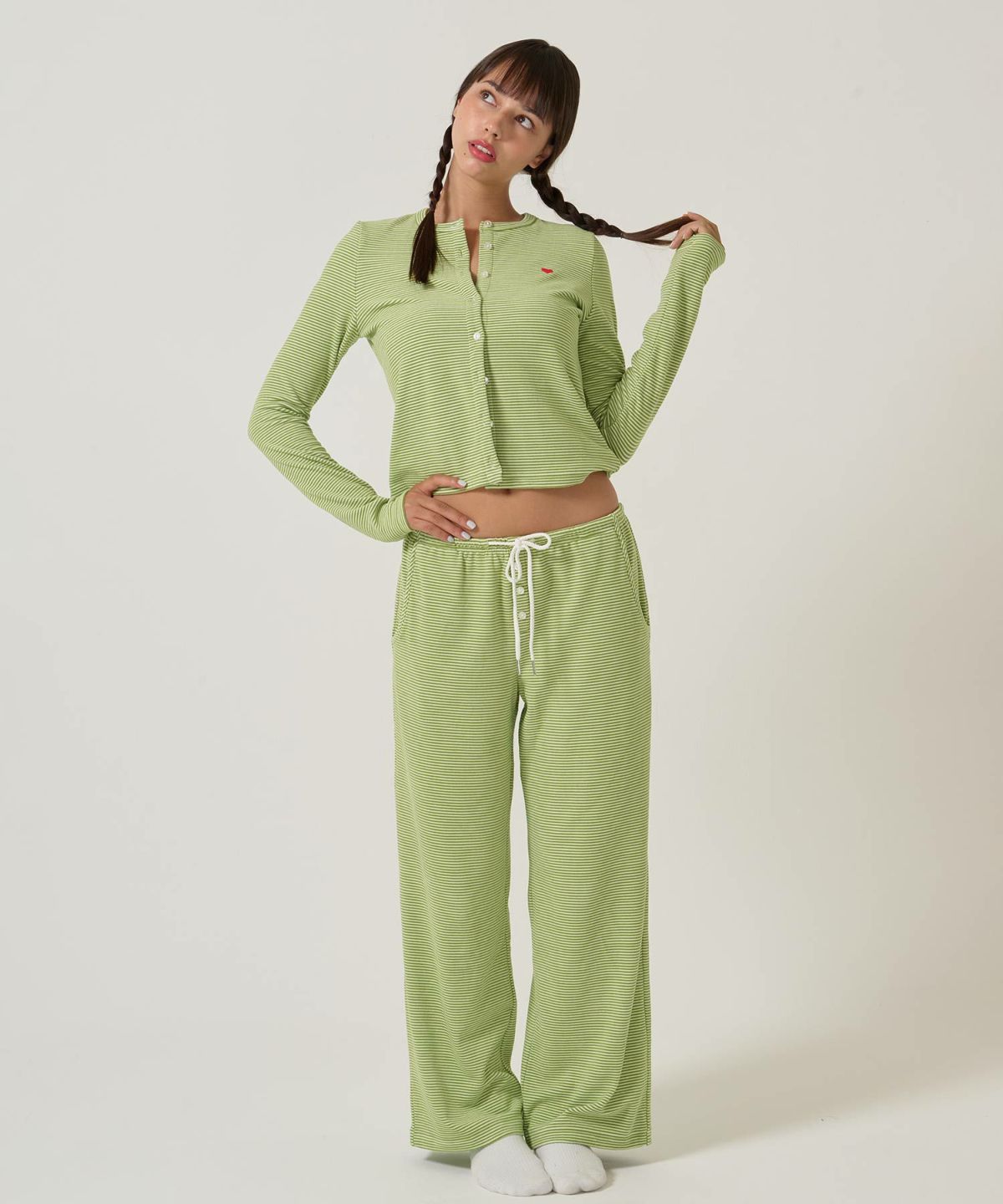  ボーダー/パンツ/ルームウェア