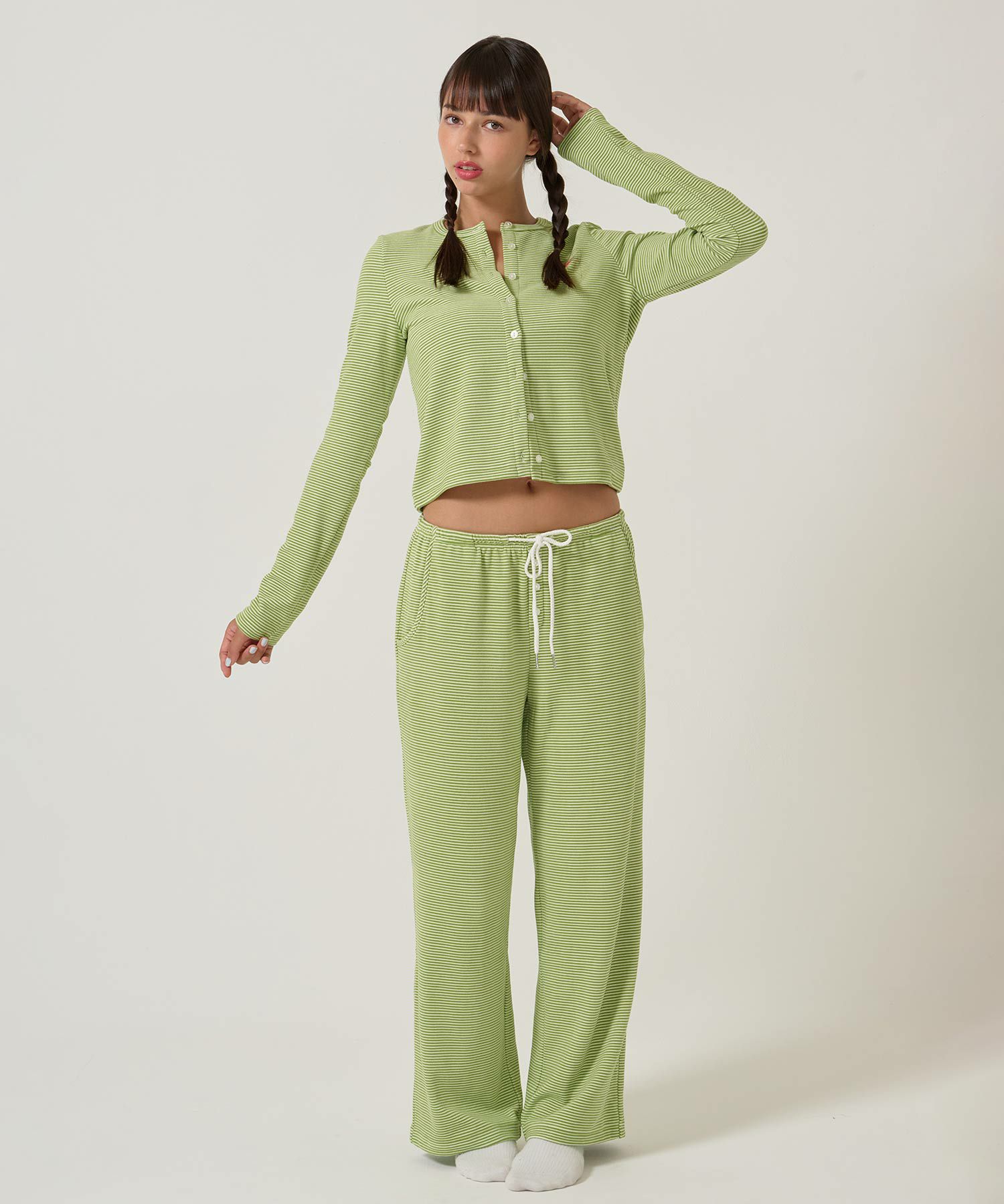  ボーダー/パンツ/ルームウェア