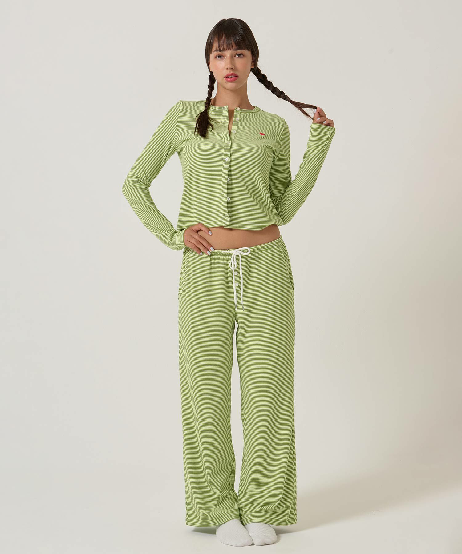  ボーダー/パンツ/ルームウェア