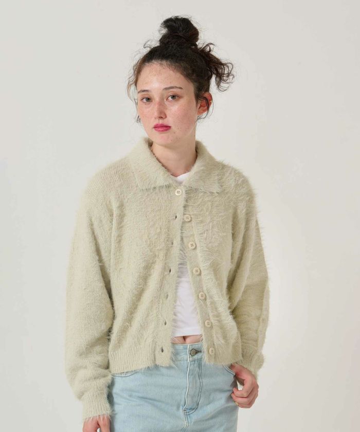 シャギー/ニット/カーディガン