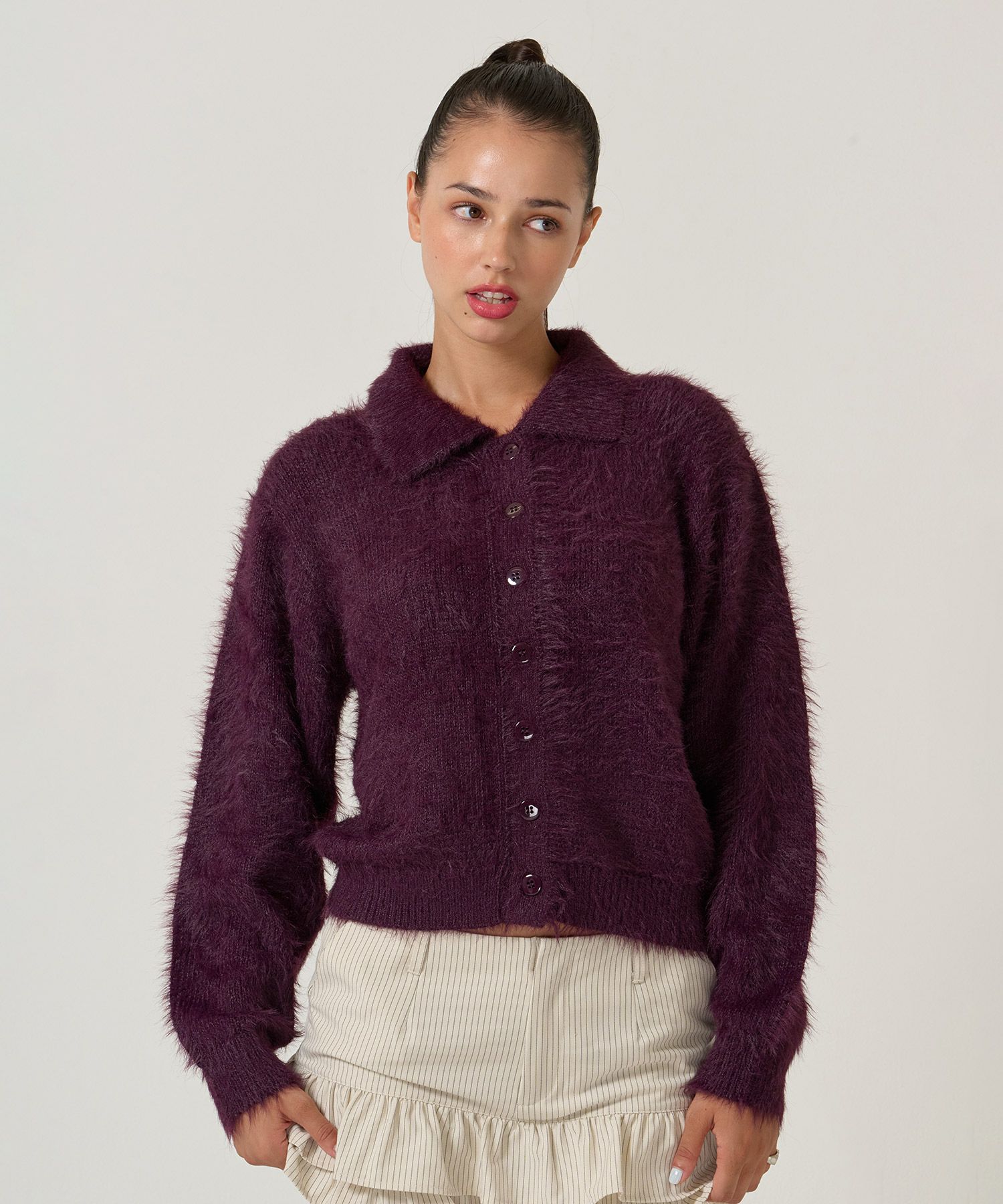 シャギー/ニット/カーディガン