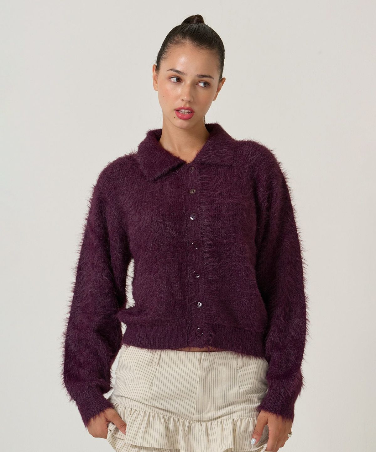 シャギー/ニット/カーディガン