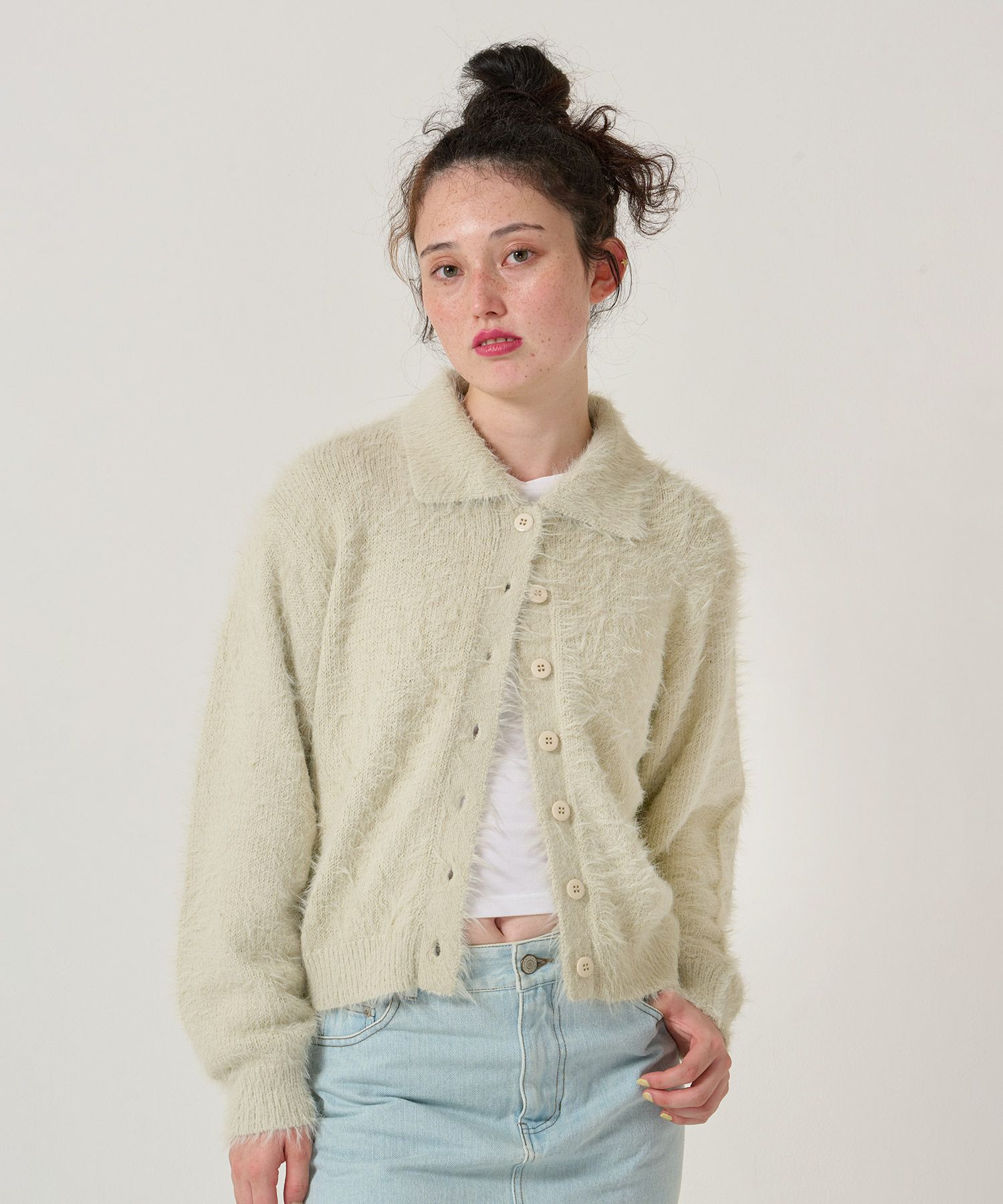 シャギー/ニット/カーディガン