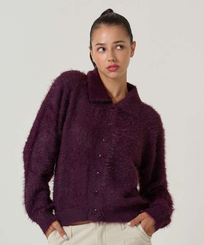 シャギー/ニット/カーディガン