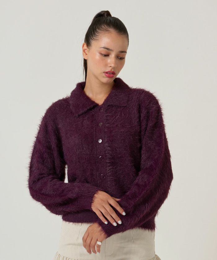 シャギー/ニット/カーディガン