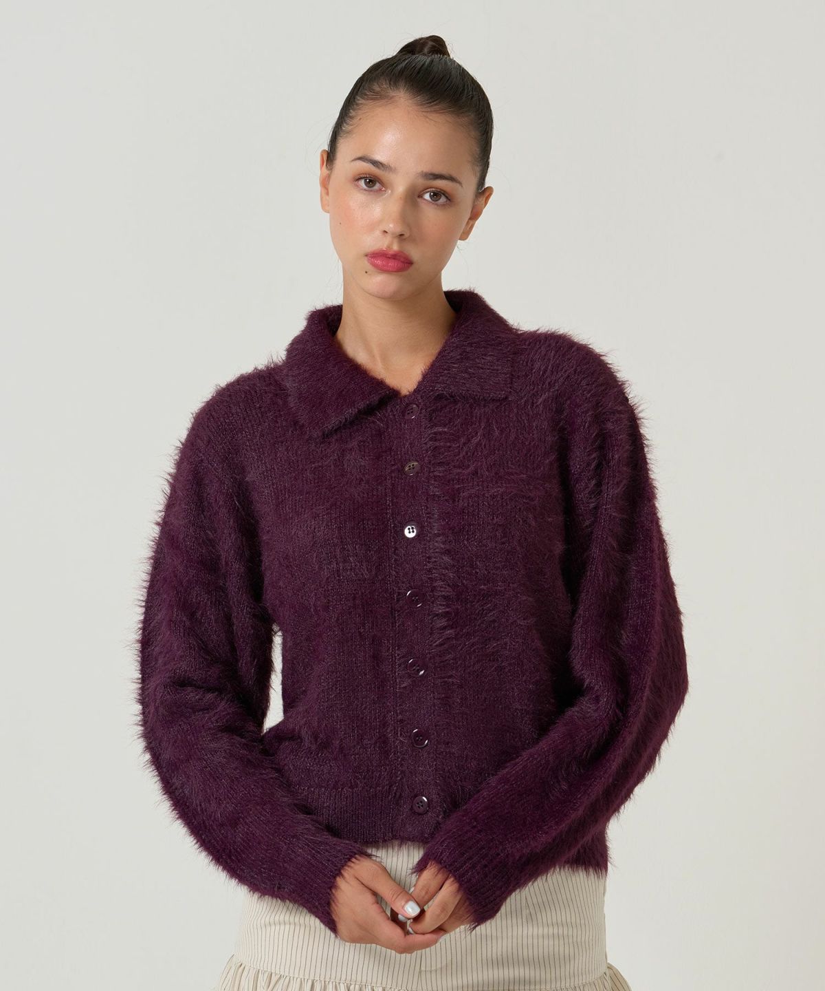 シャギー/ニット/カーディガン