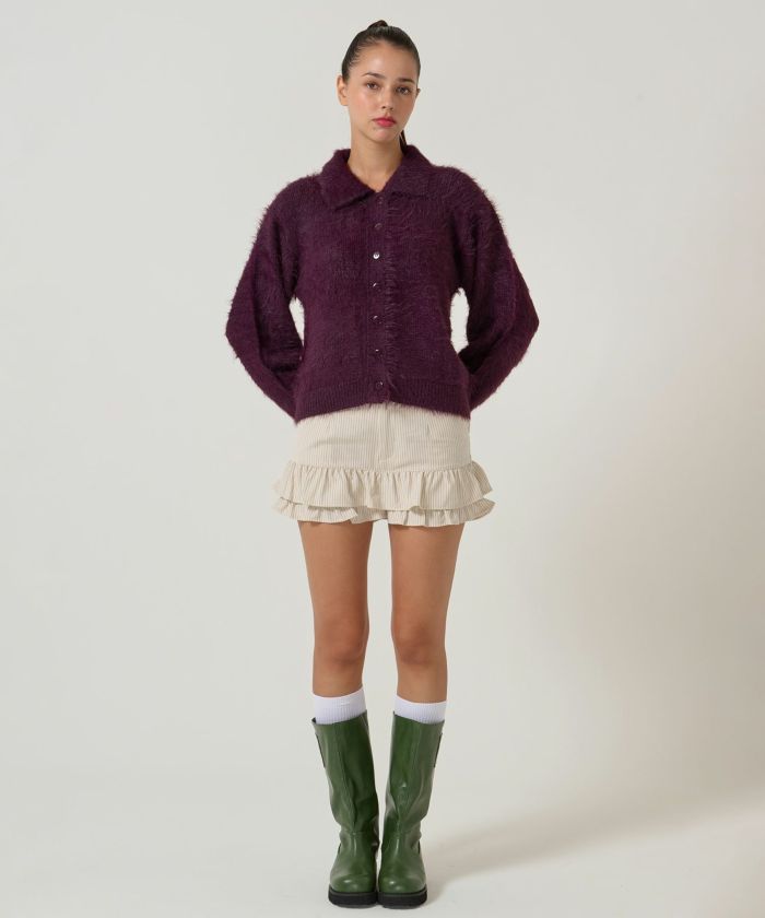 シャギー/ニット/カーディガン