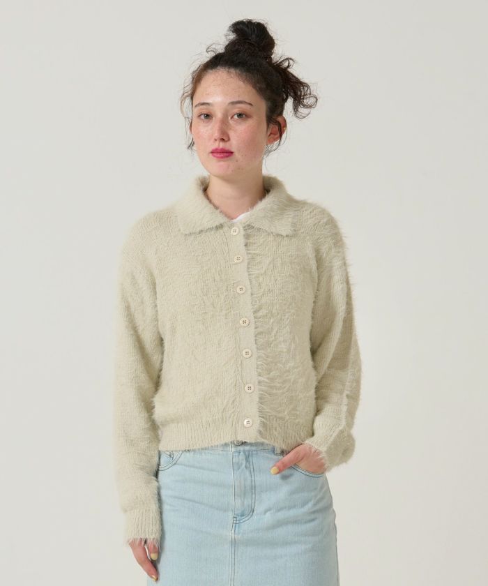 シャギー/ニット/カーディガン