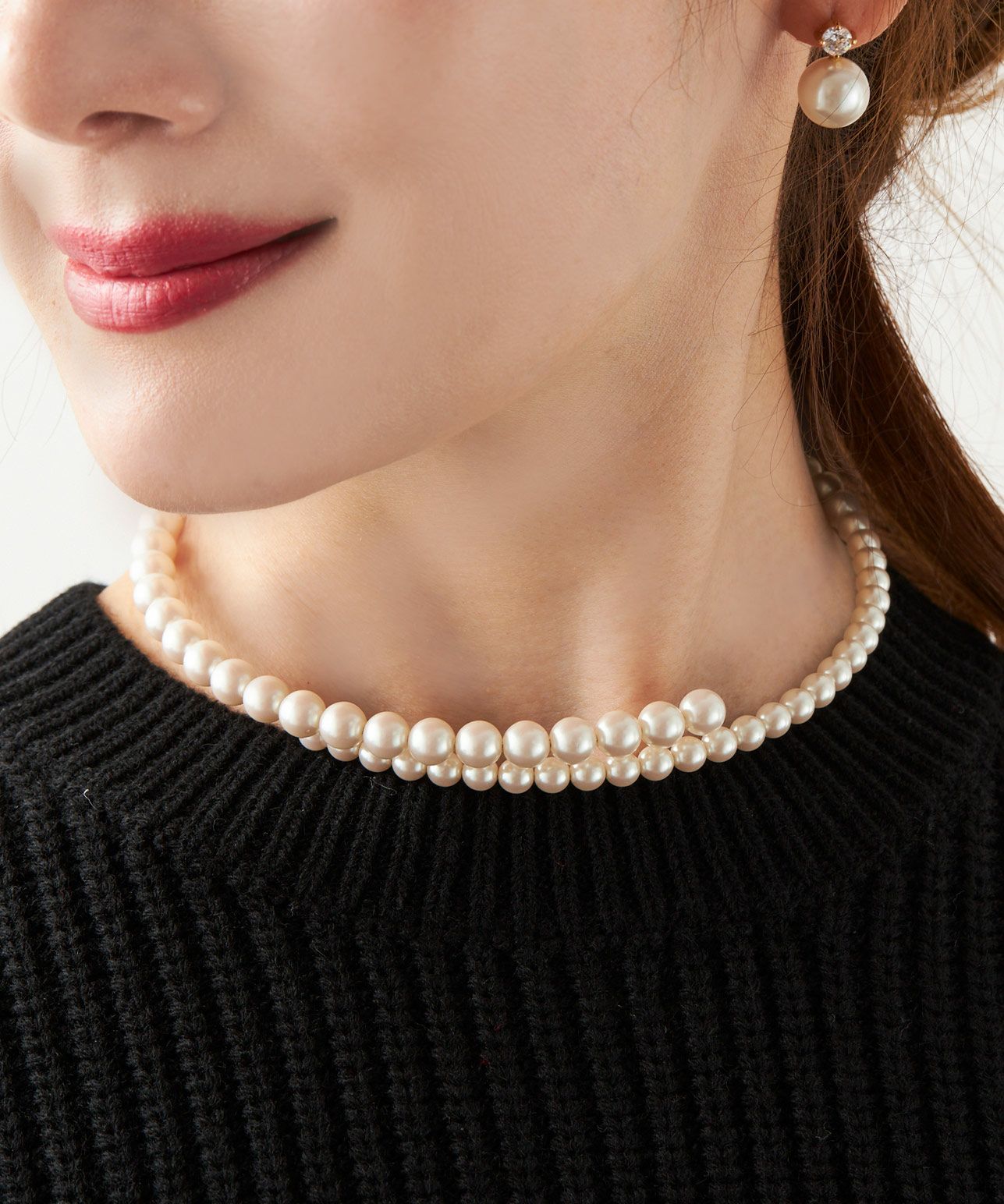 パール チョーカー ネックレス Pearl Choker Necklace