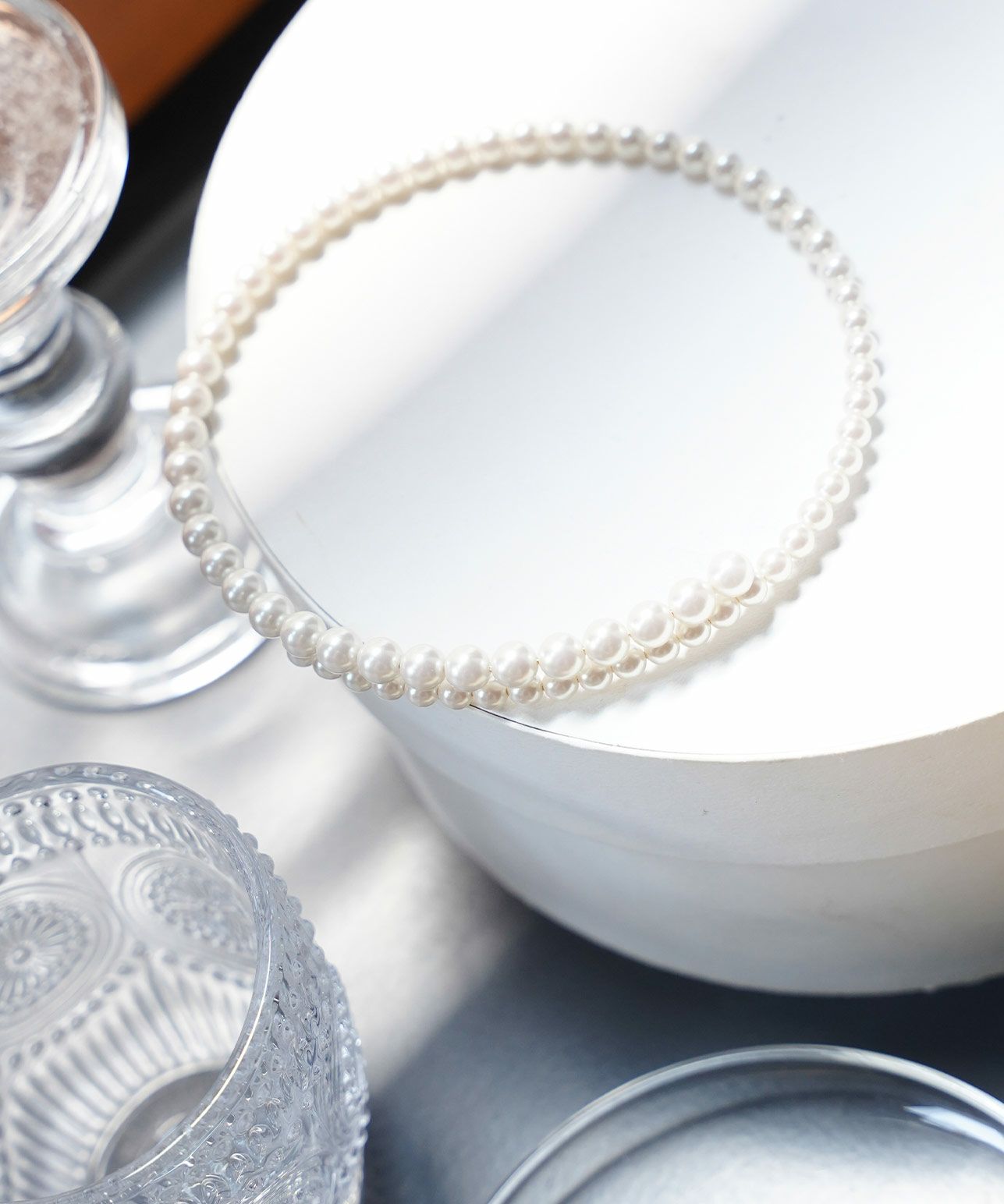 パール チョーカー ネックレス Pearl Choker Necklace