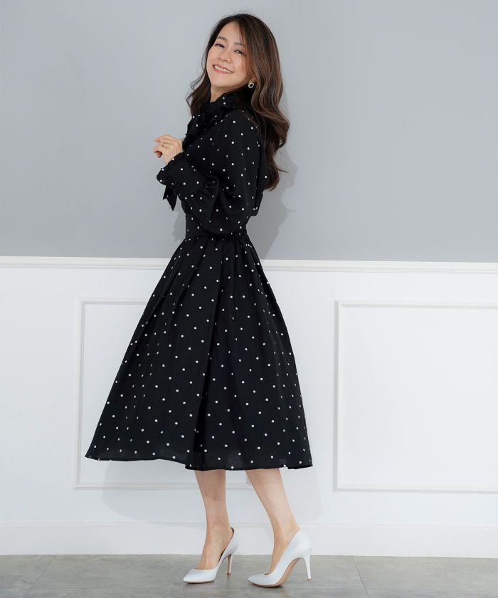 パターン ブラウス レディース 上品 きれいめ オケージョン シンプル エレガント フリー ジョイントスペース