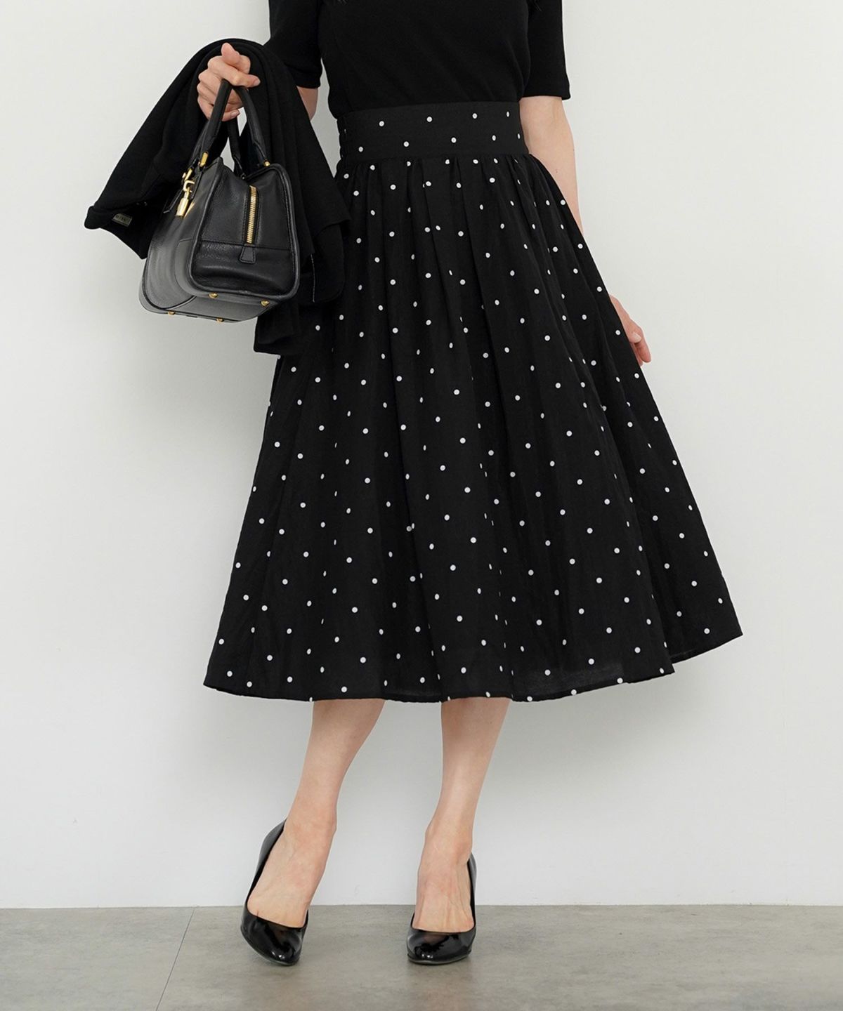 パターン ボトムス レディース 上品 きれいめ オケージョン シンプル エレガント M L LL ジョイントスペース