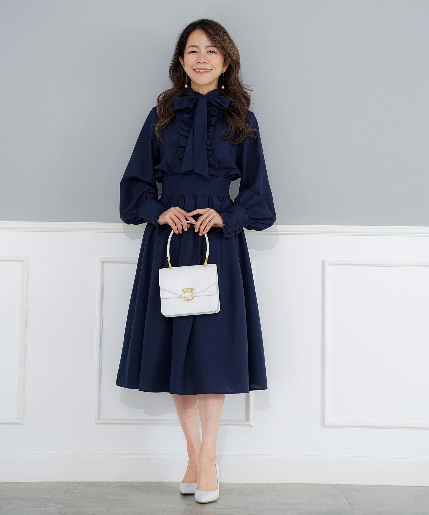 パターン ボトムス レディース 上品 きれいめ オケージョン シンプル エレガント M L LL ジョイントスペース