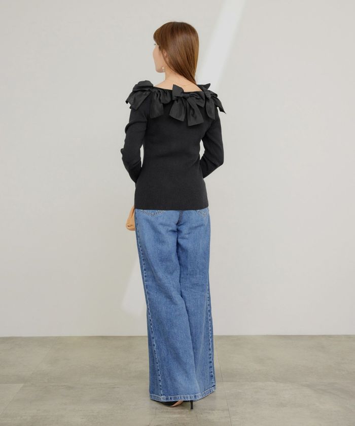 新色追加 手洗い可 レディース 長袖 秋冬春 長袖 大人可愛い 上品 きれいめ フェミニン ジョイントスペース