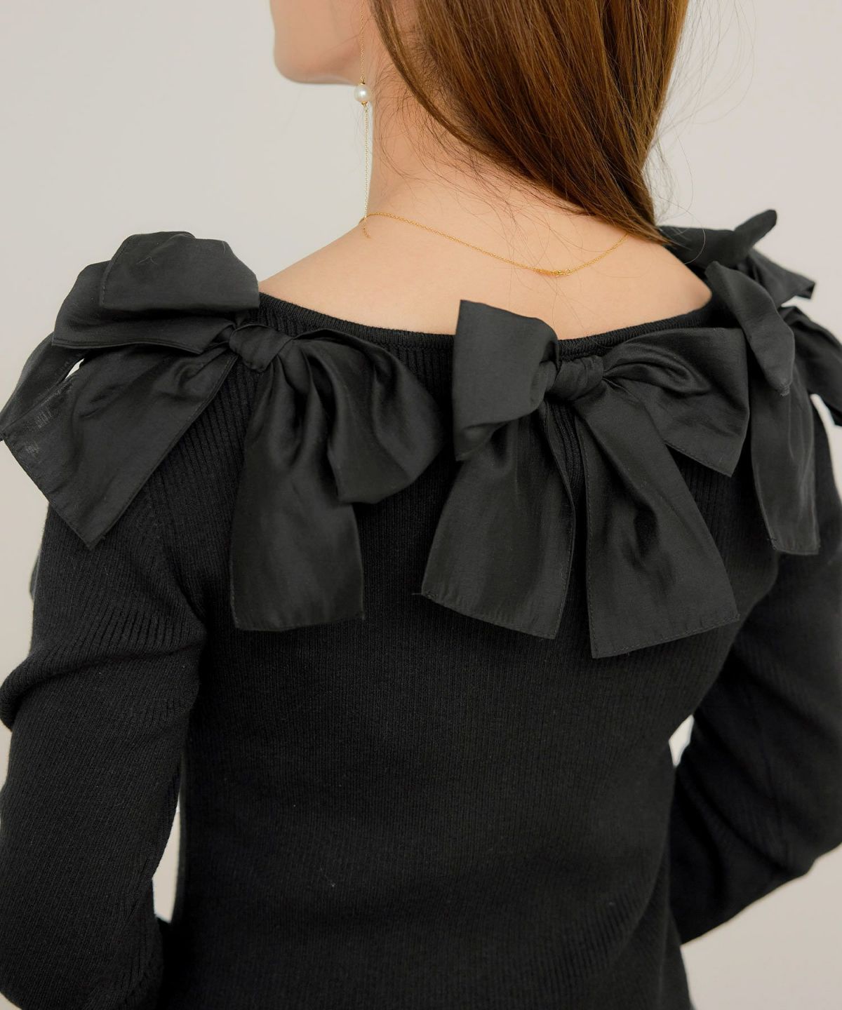 手洗い可 レディース 長袖 秋冬春 長袖 大人可愛い 上品 きれいめ フェミニン ジョイントスペース