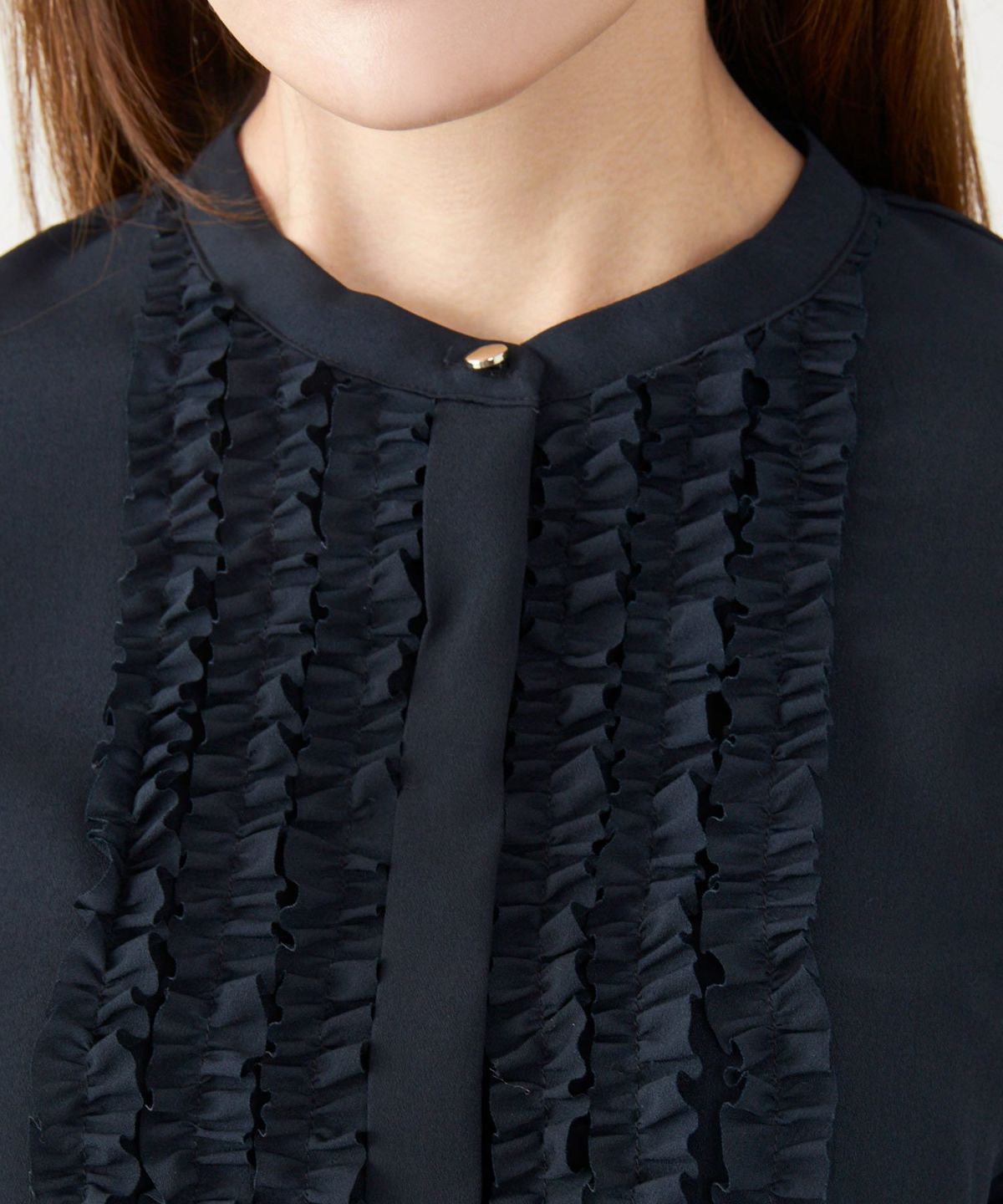 手洗い可 長袖 大人カジュアル オフィス きれいめ 上品 フェニミン 大人可愛い ジョイントスペース