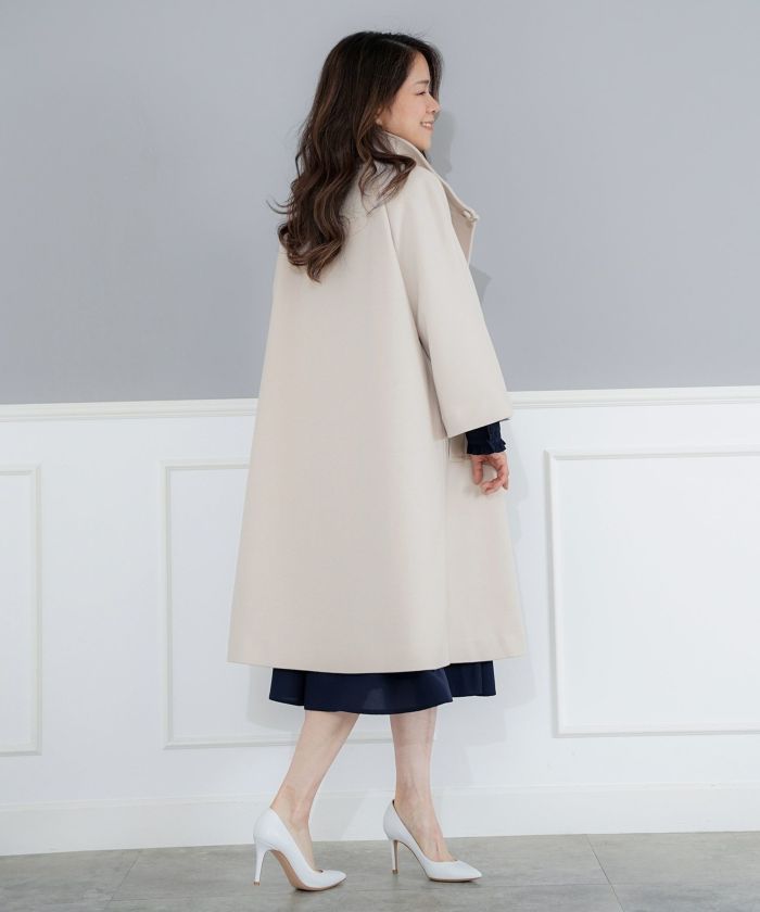 日本製 アウター レディース 上品 きれいめ オケージョン シンプル エレガント M L ジョイントスペース